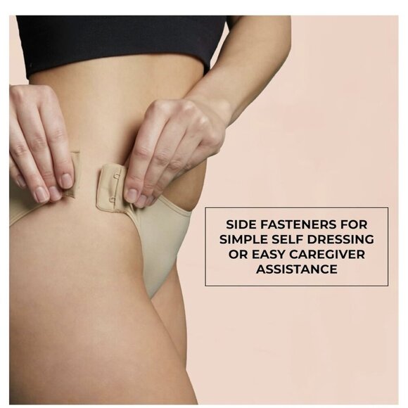 Slick Chicks Bikini Brief Underwear Womens Large Adaptive Side Fasteners New - Picture 3 of 9